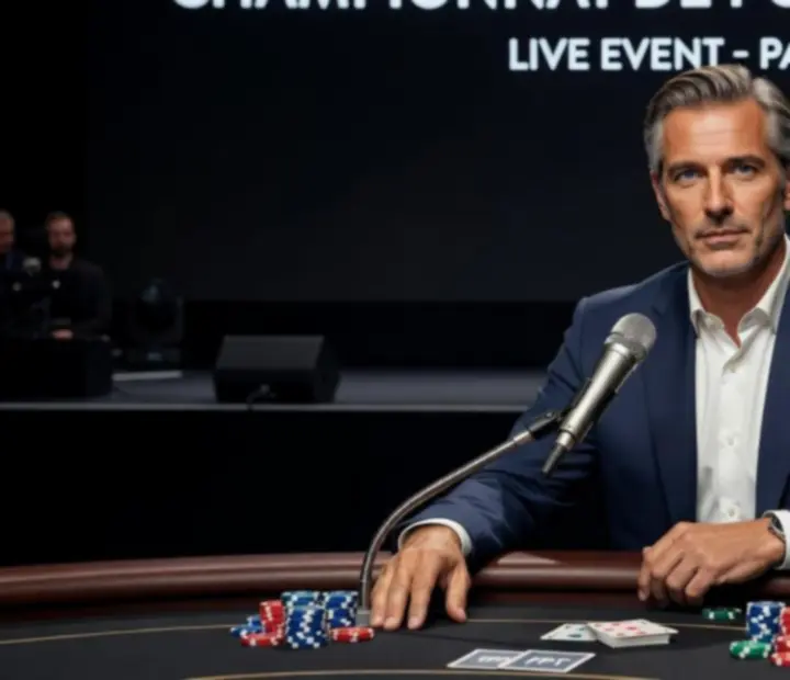 Interview d'un champion français de poker après un tournoi live