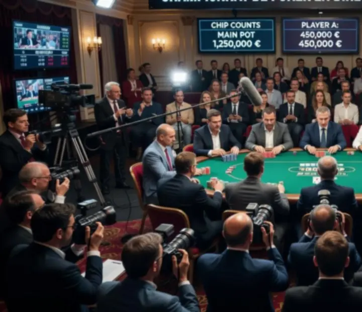 Reportage en direct sur un tournoi de poker en France